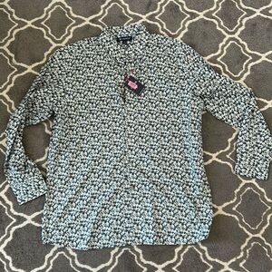 Daniel Cremieux floral button up shirt BNWT sz XL